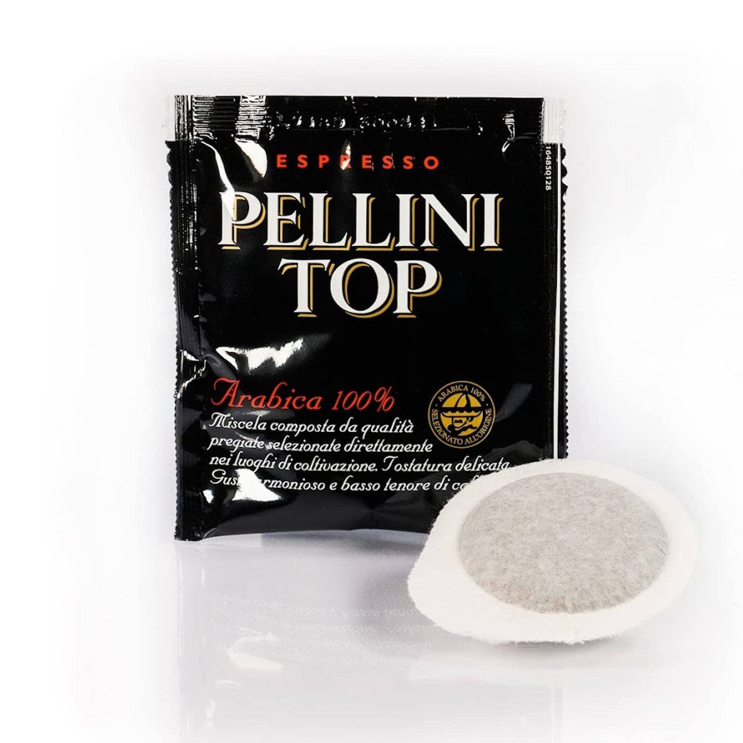 Pellini Caffè, Espresso Pellini Top 100% Arabica - 6 opakowań z 18 saszetkami (6x126 g, łącznie 108 saszetek)