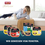 animonda Vom Feinsten Adult Gourmet Variety (32 x 100 g), bezzbożowa i bezcukrowa mokra karma dla dorosłych kotów z nieodpartym smakiem.