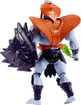 MASTERS of the UNIVERSE Snake Armor Skeletor - 16 ruchomych stawów, opakowanie retro, minikomiks, dla kolekcjonerów dla dzieci w wieku powyżej 6 lat i dorosłych, figurki HKM68 Naty Shop