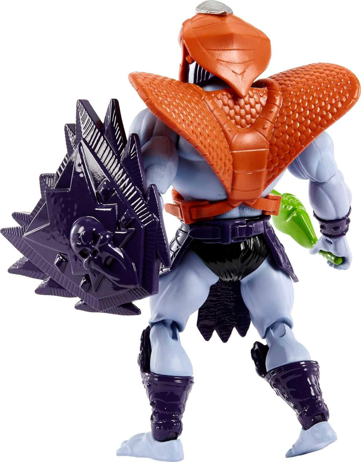 MASTERS of the UNIVERSE Snake Armor Skeletor - 16 ruchomych stawów, opakowanie retro, minikomiks, dla kolekcjonerów dla dzieci w wieku powyżej 6 lat i dorosłych, figurki HKM68 Naty Shop