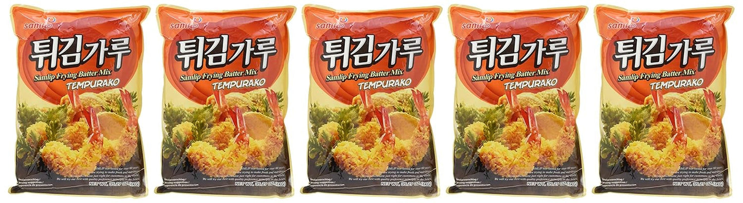 Backmischung Für Tempura Gerichte, 5Er Pack (5 X 1 Kg) Mieszanka do pieczenia i gotowania Naty Shop
