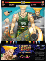 Jada Toys Figurka Street Fighter Guile (15 cm) - Street Fighter 2: The Final Challengers Kolekcjonerska ruchoma figurka z naprzemienną głową, rękami i akcesoriami, figurki dla dzieci w wieku 13+ Naty Shop