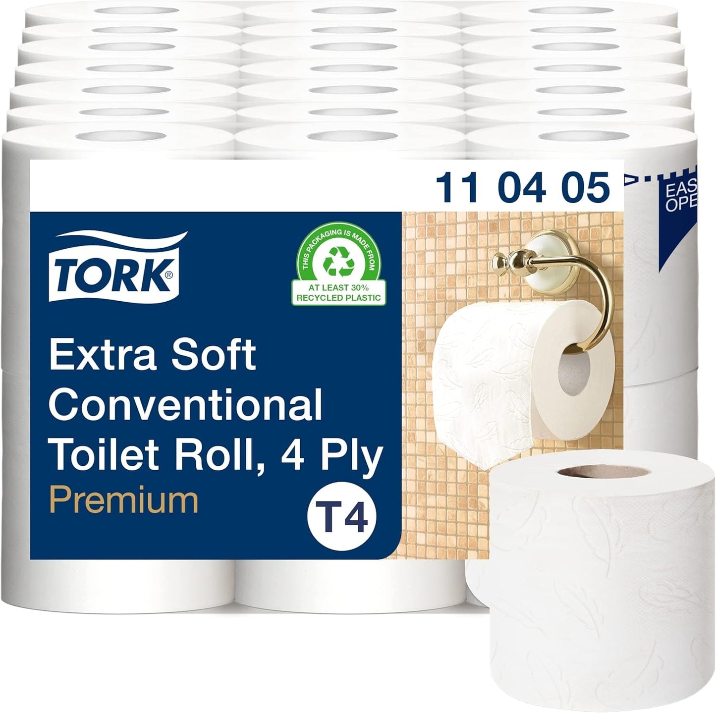 Papier toaletowy Tork Small Roll White T4, Advanced, 2 warstwy, 48 × 200 arkuszy, 472161
