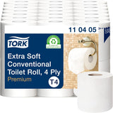 Papier toaletowy Tork Small Roll White T4, Advanced, 2 warstwy, 48 × 200 arkuszy, 472161