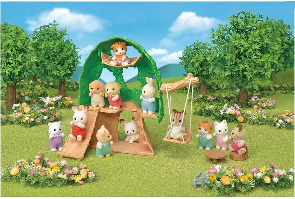 Sylvanian Families 5318 Mały domek na drzewie — zestaw z domkiem dla lalek