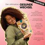 EXHALE Bio GANZE BOHNEN – Dunkel Gerösteter Kaffee – opakowanie 450g – Mykotoxinfrei & Geeignet für Kuloodporna kawa – Single Origin i 100% Arabica Bohnen