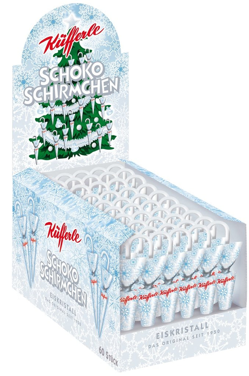 Cienie czekoladowe Küfferle Polar Silver 810g (60 sztuk)