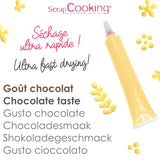 Scrapcooking - Pastelowy żółty długopis cukrowy - Żółty cukier do pisania 25g - Dekoracyjny długopis z cukrem jadalnym - Pisanie i rysowanie - Etykietowanie Fondant, Lukier, Ciasta - 6804