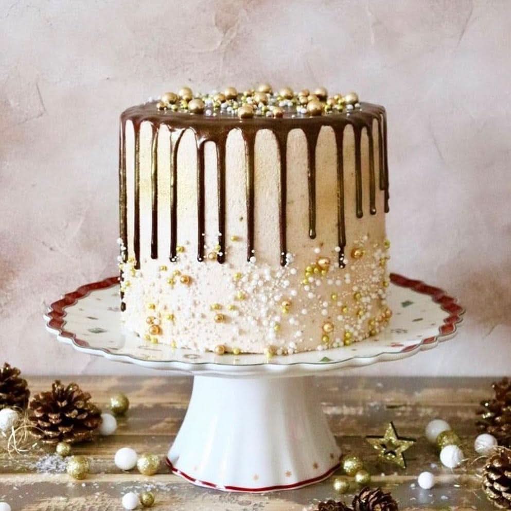 Super Drip Black Cake Glaze Cake Tops Chocolate 300 gramów Glazury i dekoracje Naty Shop