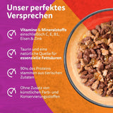 WHISKAS Duo Saszetki na porcje mokrej karmy, opakowanie zbiorcze, klasyczna kombinacja w galarecie, 12 x 85g