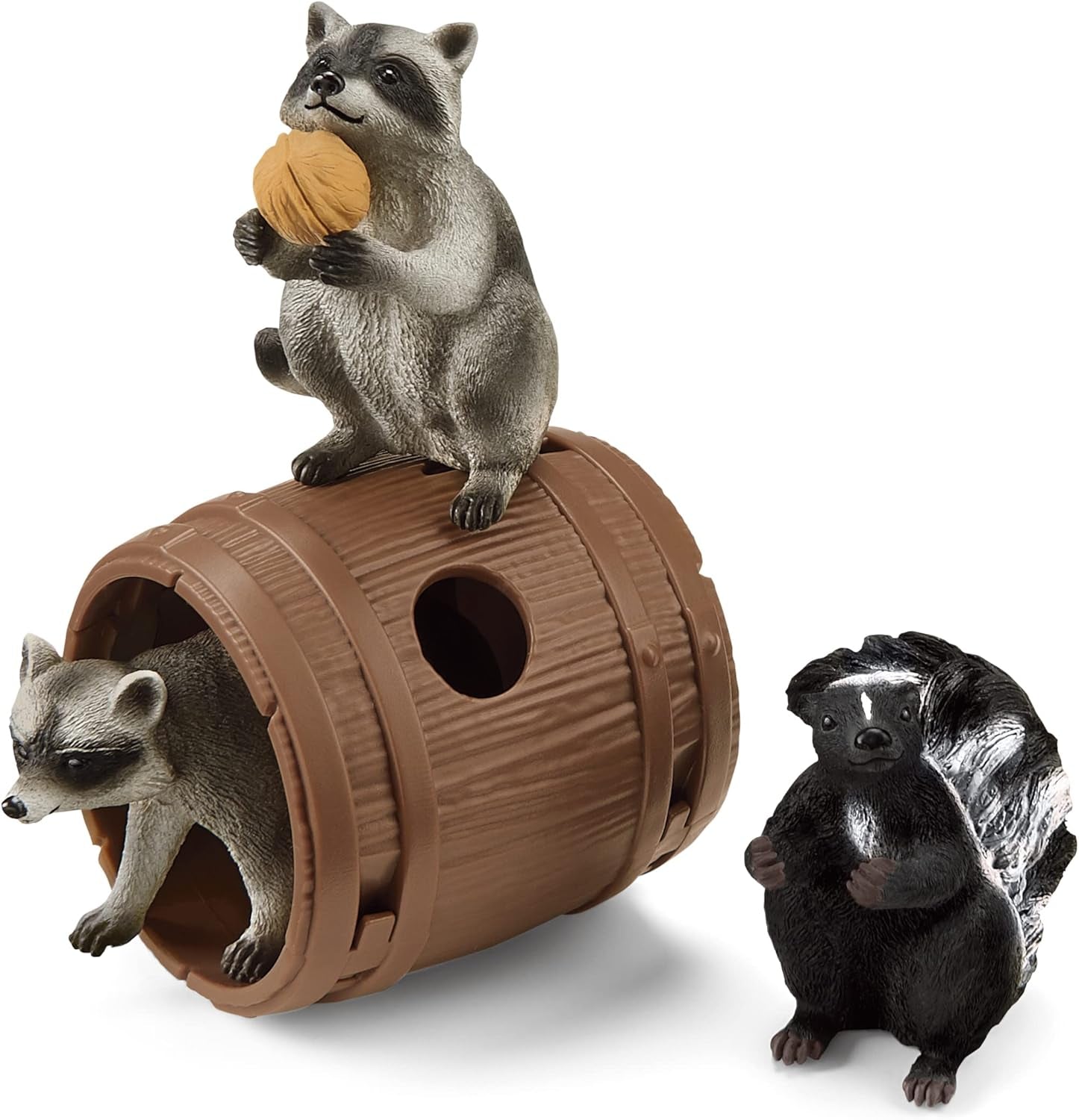 Schleich 42532 Zabawa wokół orzecha, Od 3 lat, WILD LIFE - Zestaw do zabawy, 6 sztuk Figurki Naty Shop