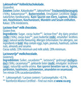 frankonia CZEKOLADA Czekolada mleczna pełnomleczna bez laktozy i glutenu, 100 g