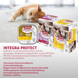 animonda INTEGRA PROTECT Cukrzyca z Drobiem (16 x 100 g), mokra karma dla kotów chorych na cukrzycę, dietetyczna karma dla kotów chorych na cukrzycę, mokra karma bez cukru
