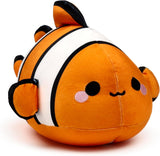 Puckator Swapseazzz Adoramals ocean clownfish 2 w 1 poduszka podróżna i miękka zabawka Poduszki podróżne Naty Shop