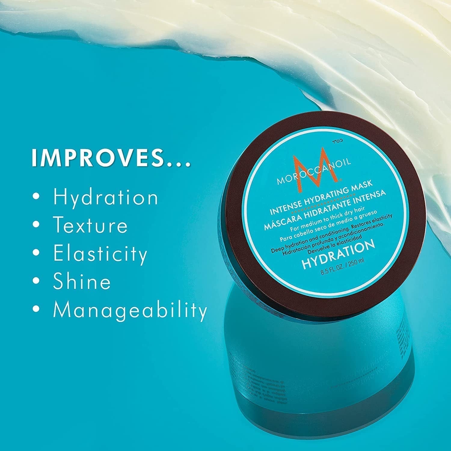 Intensywnie nawilżająca maska Moroccanoil Naty Shop Maska do włosów
