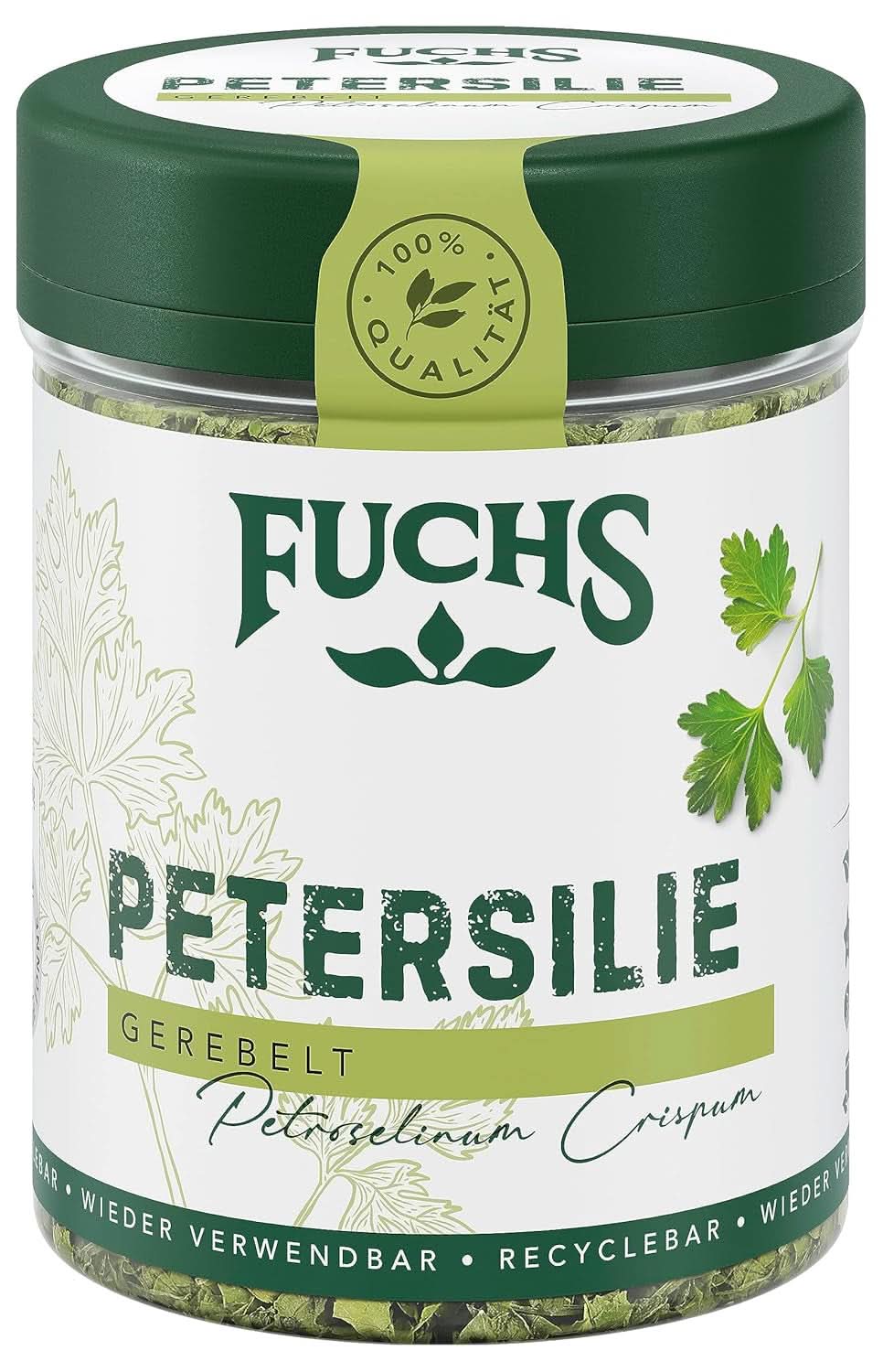 Fuchs - Pietruszka Nacierana - Ziołowy aromat do dań jajecznych, warzyw i sałatek - 10 gramów Przyprawy Naty Shop