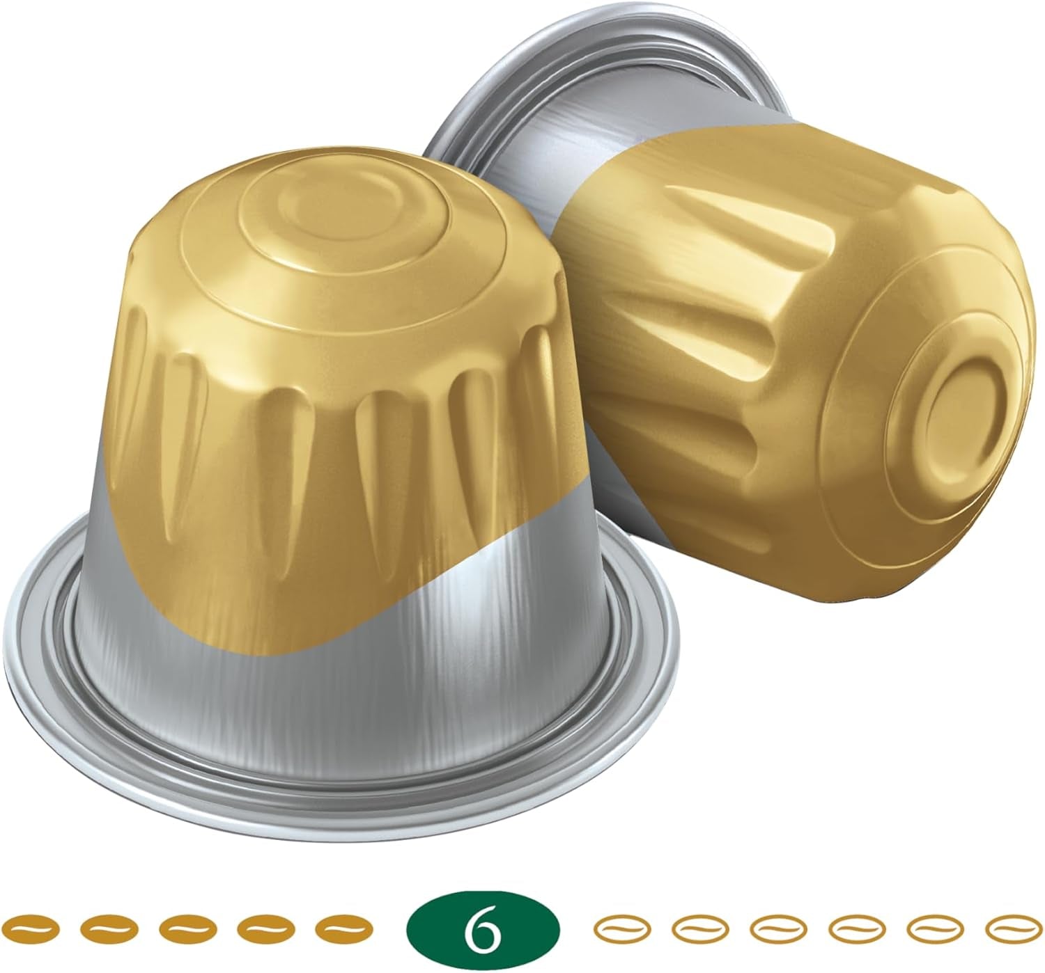 Jacobs Kaffeekapseln Krönung Crema, Intensität 6/12, 10 x 20 Getränke, kompatybilna z Nespresso* Kaffee Kapseln, 200 Kapseln