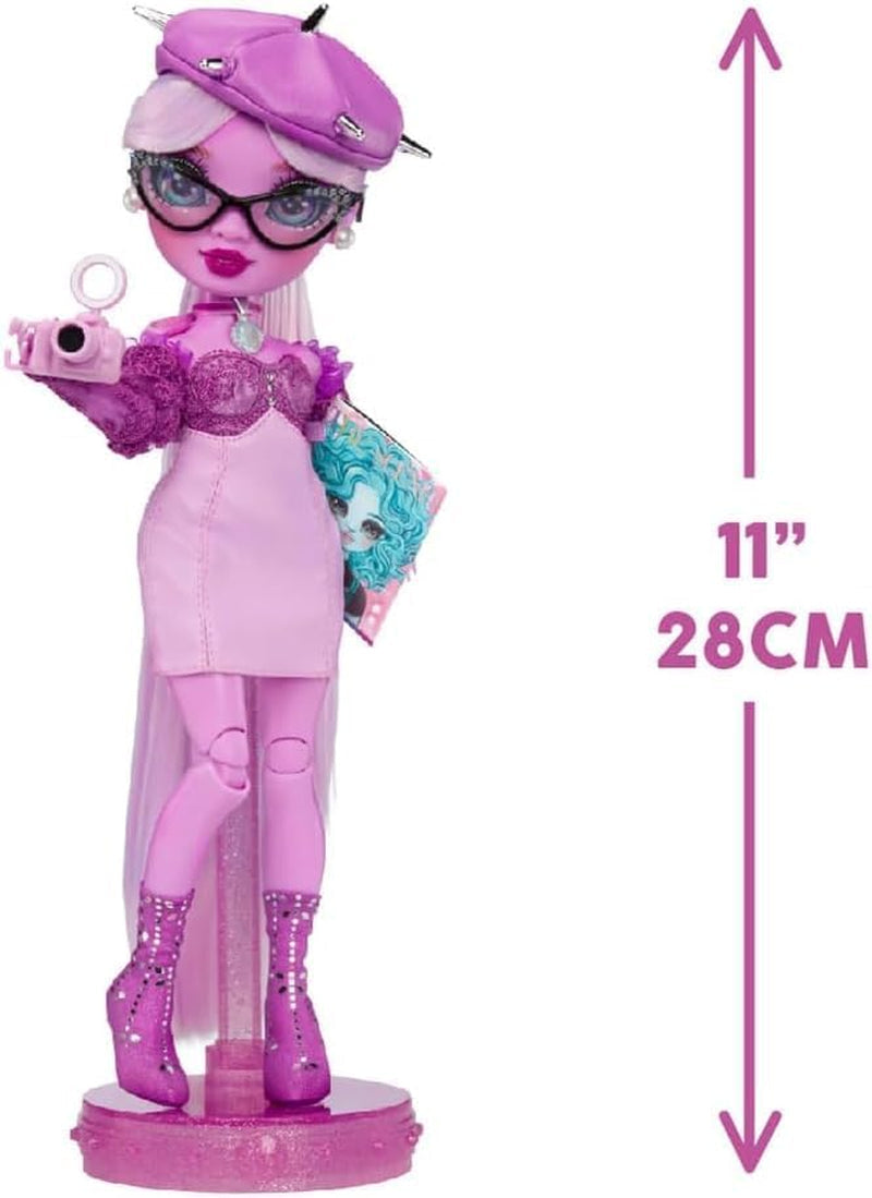 Rainbow High Shadow High F23 Fashion Doll Fioletowa