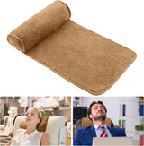 Szezlong Poduszka pod szyję Poduszka pod głowę Pluszowa regulowana poduszka Rolka pod szyję Antypoślizgowa polarowa sofa Poduszka pod szyję Poduszka podpierająca głowę do podróży Domowy szezlong Sofa Fotel (czarny)