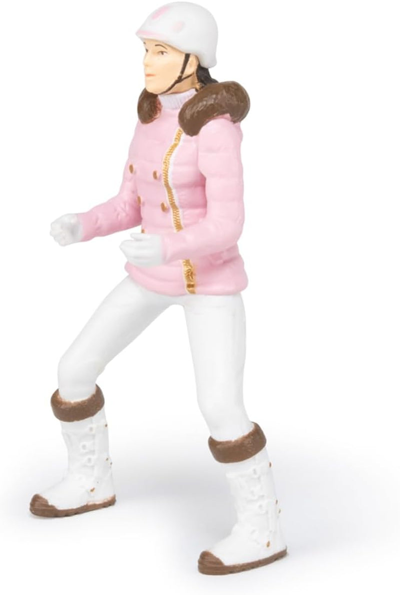 PAPO - Figurka konia - Rider Fashion Zima, pasja do jazdy konnej, zabawka dla dzieci od 3 lat. Figurki akcji Naty Shop