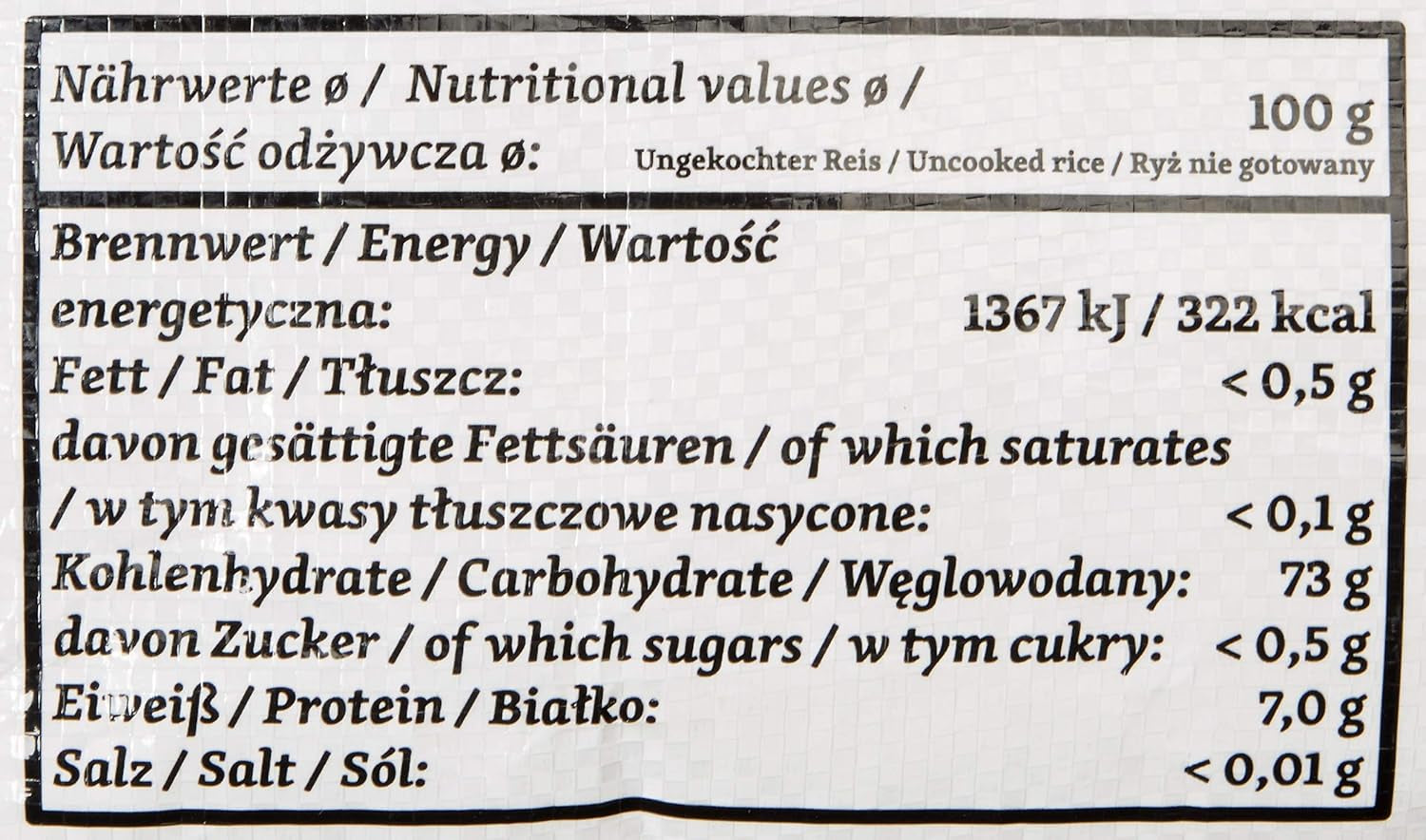 Ryż pachnący RICEFIELD długoziarnisty, 1 opakowanie (1 x 18 kg)