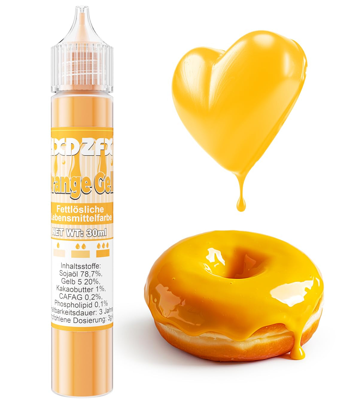 Barwnik spożywczy rozpuszczalny w tłuszczach - 30 ml skoncentrowany barwnik spożywczy na bazie oleju do czekolady Zestaw barwników spożywczych do dekorowania ciast, kremów, kremów maślanych, pieczenia, rękodzieła (granatowy)