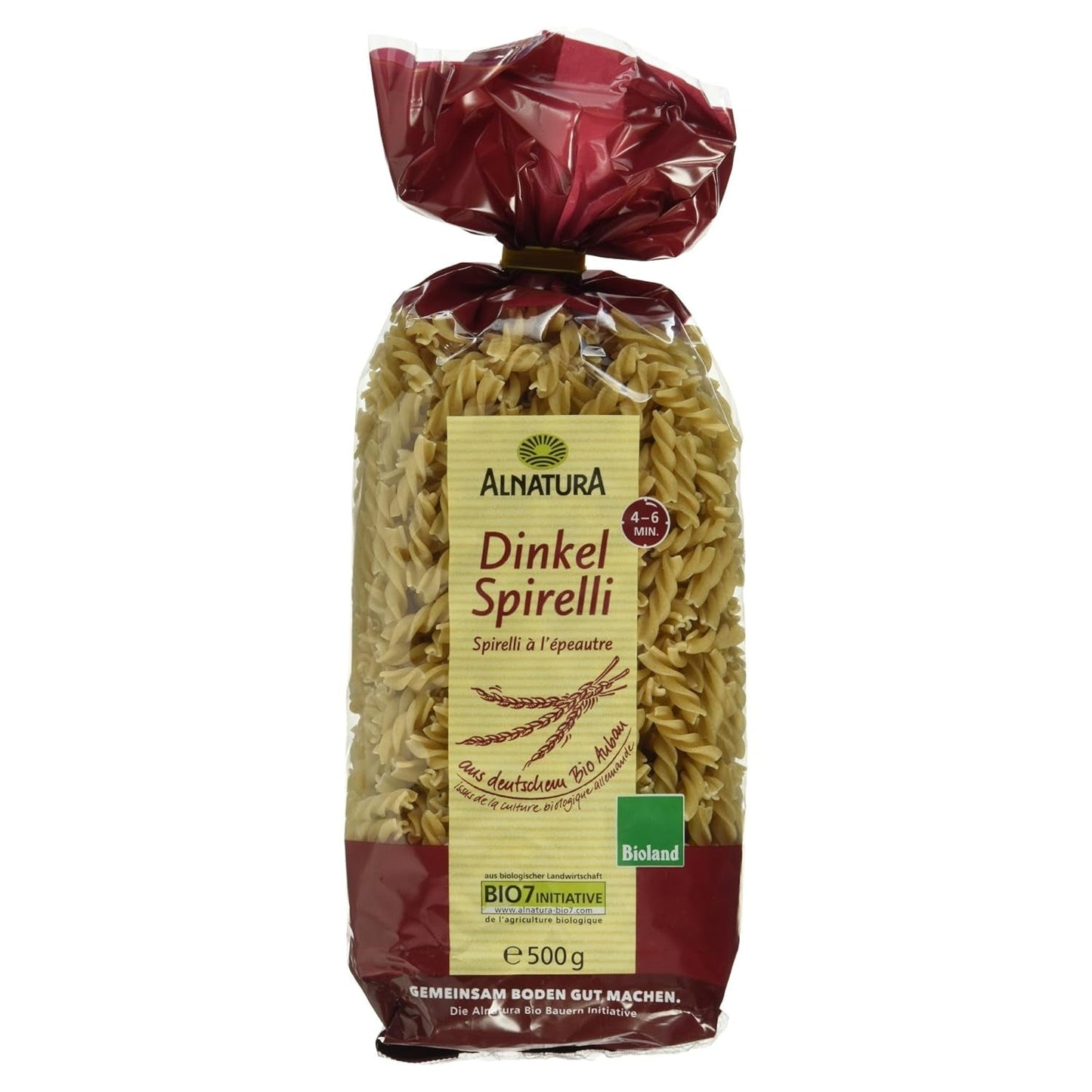Organiczne spirale orkiszowe, 500g (opakowanie może się różnić)