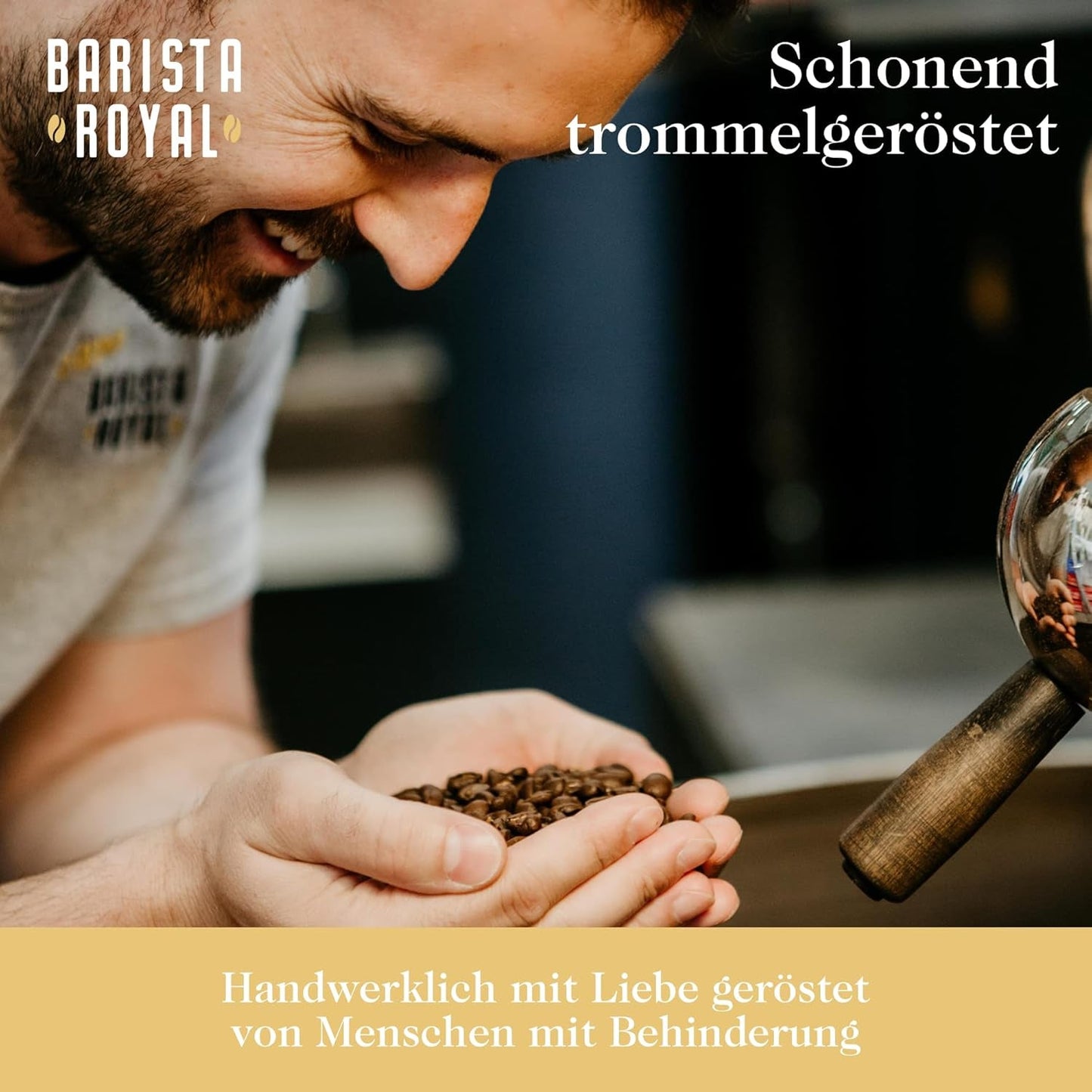 BARISTA ROYAL Bio Espressobohnen 1kg "Gran Señor" | Świeże Kaffeebohnen bezpośrednio z Hondurasu | 100% Arabika Espresso Ganze Bohnen | Idealny do w pełni automatycznych i Siebträger