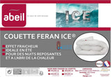 Abeil Couette Douceur Et Fraicheur Blanc Kołdra Feran Ice miękka i świeża, biała, 240 x 260 cm, poliester, 240X260 Kołdry i kołdry Naty Shop