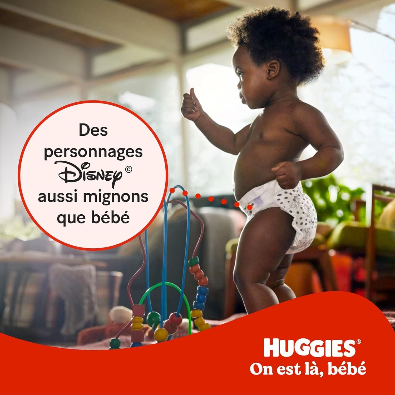 Pieluchy Huggies Little Movers, Disney Design, rozmiar 6, 102 sztuki (3 x 34), pudełko miesięczne