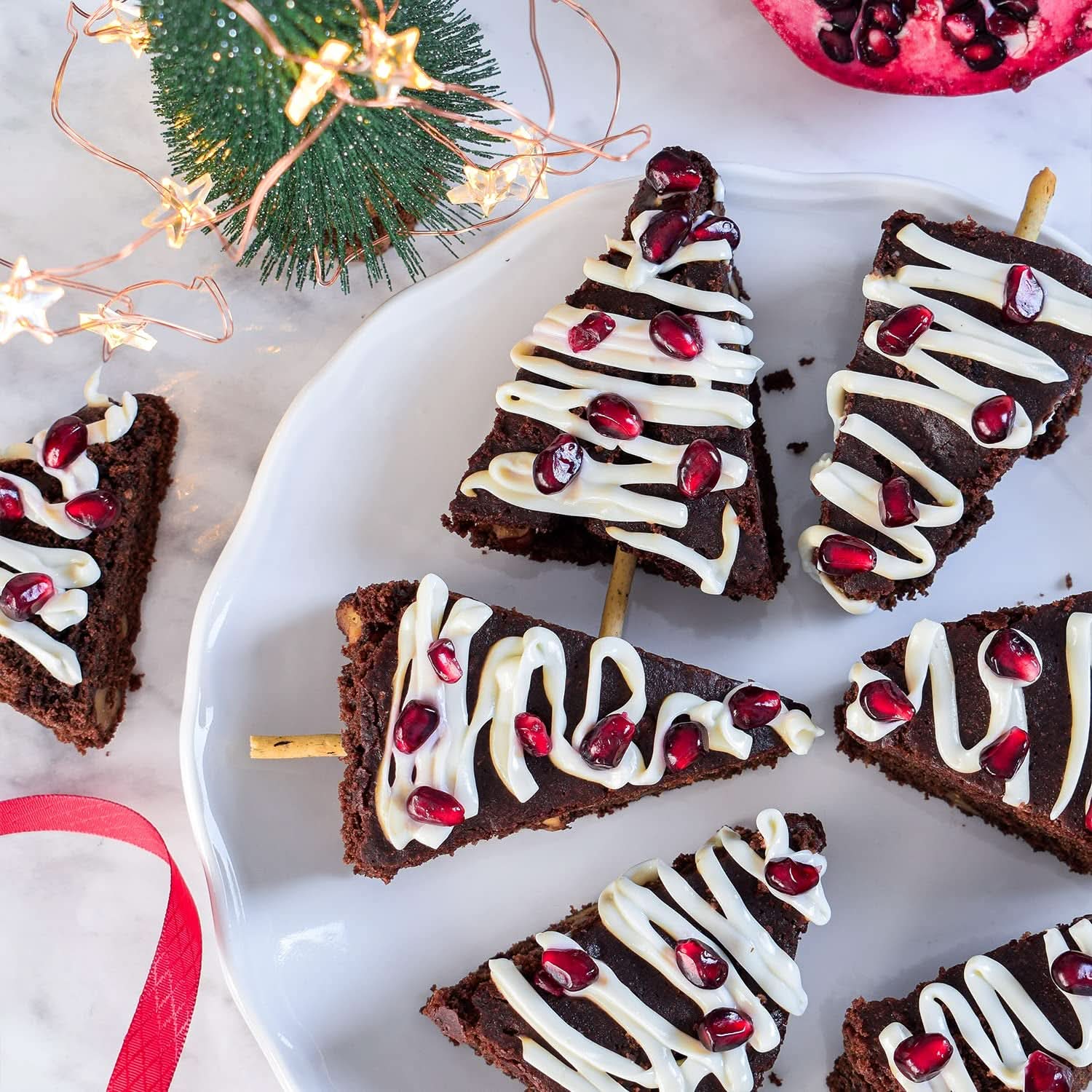 Bettr Organic Brownie Mix - Organiczne, wegańskie i bezglutenowe ciasteczka o bogatym smaku kakaowym, 6 x 400 gramów Kitchen Naty Shop