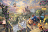 Schmidt Spiele Puzzle 59475 - Thomas Kinkade, Disney Piękna i Bestia, układanka 1000 elementów [Wyłącznie na Amazon] Puzzle Naty Shop