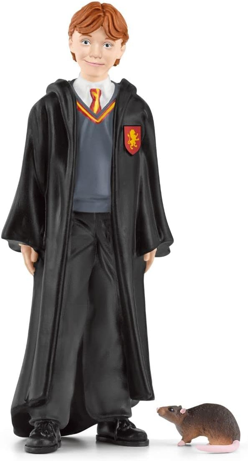 Schleich 42634 Ron Weasley i Skulls, od 6 lat, Harry Potter - figurka do zabawy, 4 X 2 X 10 cm Figurki Naty Shop Single