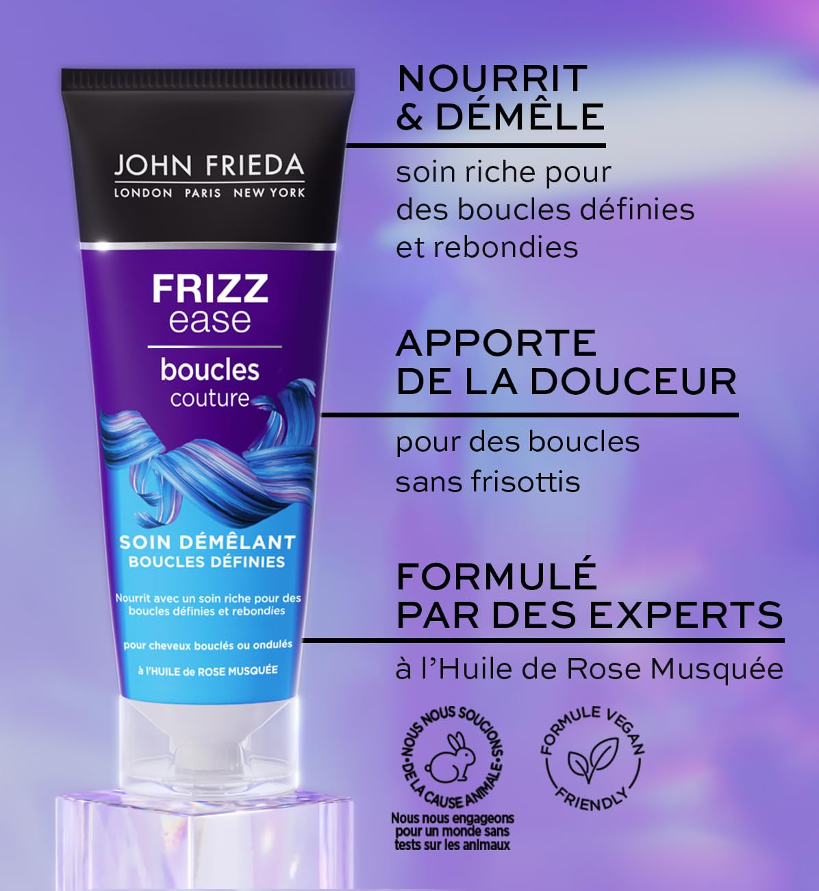 John Frieda Frizz Ease Odżywka do włosów ułatwiających rozczesywanie, 250 ml Produkty ułatwiające rozczesywanie włosów Naty Shop