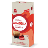 Gimoka Kaffeekapseln Espresso Intenso, Intensität 12/13-100 Kapsel - Kompatybilny z Nespresso* Haushalts-Espressomaschinen - 100 Stück (10 x 10 Getränke) - Hergestellt in Italy