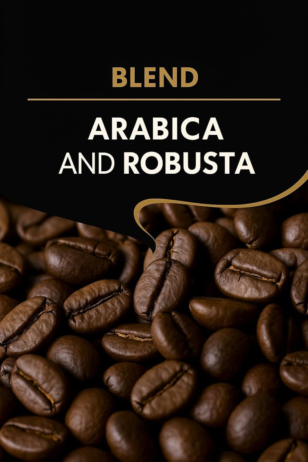 Kawa ziarnista 1kg – Wysokiej jakości ziarna espresso Arabiki i Robusty, ręcznie prażone na ognisku opalanym drewnem, aby zapewnić bogatą i aromatyczną kawę pełnoziarnistą