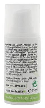 Mysalifree BIO BALSAM DO OCZY, intensywny krem ​​przeciwzmarszczkowy pod oczy do skóry wrażliwej z granatem i ochrą, 15 ml Kosmetyki i Uroda Naty Shop