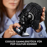 LEGO Star Wars Zestaw do budowania hełmu Dartha Vadera dla dorosłych, pomysł na prezent dla mężczyzn, kobiet, dla niego lub dla niej, model kolekcjonerski do zbudowania i wystawienia 75304 zestawy do budowania Besuche w sklepie LEGO