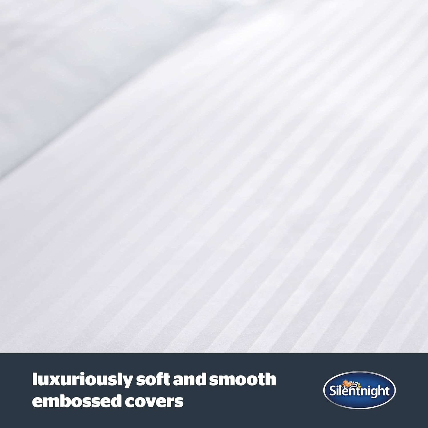 Kołdra Silentnight Hotel Collection 10,5 Tog - podwójne łóżko, poliester, biały Kołdry i kołdry Naty Shop