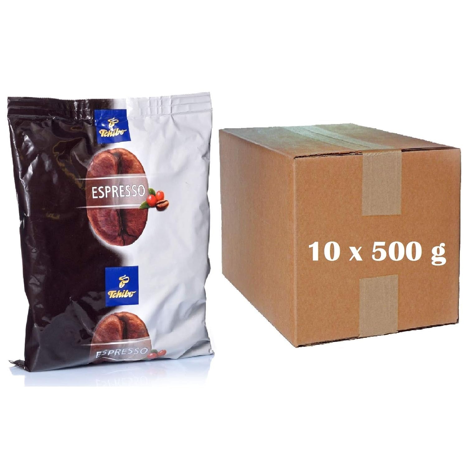 Tchibo Espresso Classico - 10 ziaren kawy x 500g