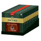 Jacobs Kaffeekapseln Espresso Intenso, Intensität 10/12, 10 x 20 Getränke, kompatybilna z Nespresso* Kaffee Kapseln, 200 Kapseln
