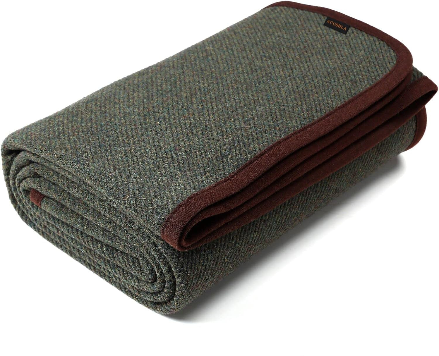 ACUSHLA 200,7X160 cm, 1,7 kg, koc, koc wełniany, ciepły koc podróżny, koc z dzianiny, dekoracyjny, koce na sofę, krzesło, kanapę, łóżko, pokój dzienny, kemping, odpowiednie na każdą porę roku Ww203 Łóżka i narzuty Beuche den ACUSHLA-Store Olive 160 X 200 Cm