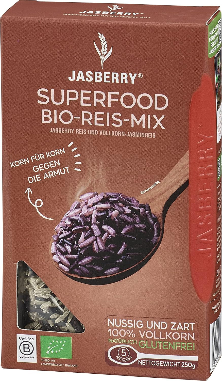 Superfood organiczny ryż cały 250g - wariant mieszany