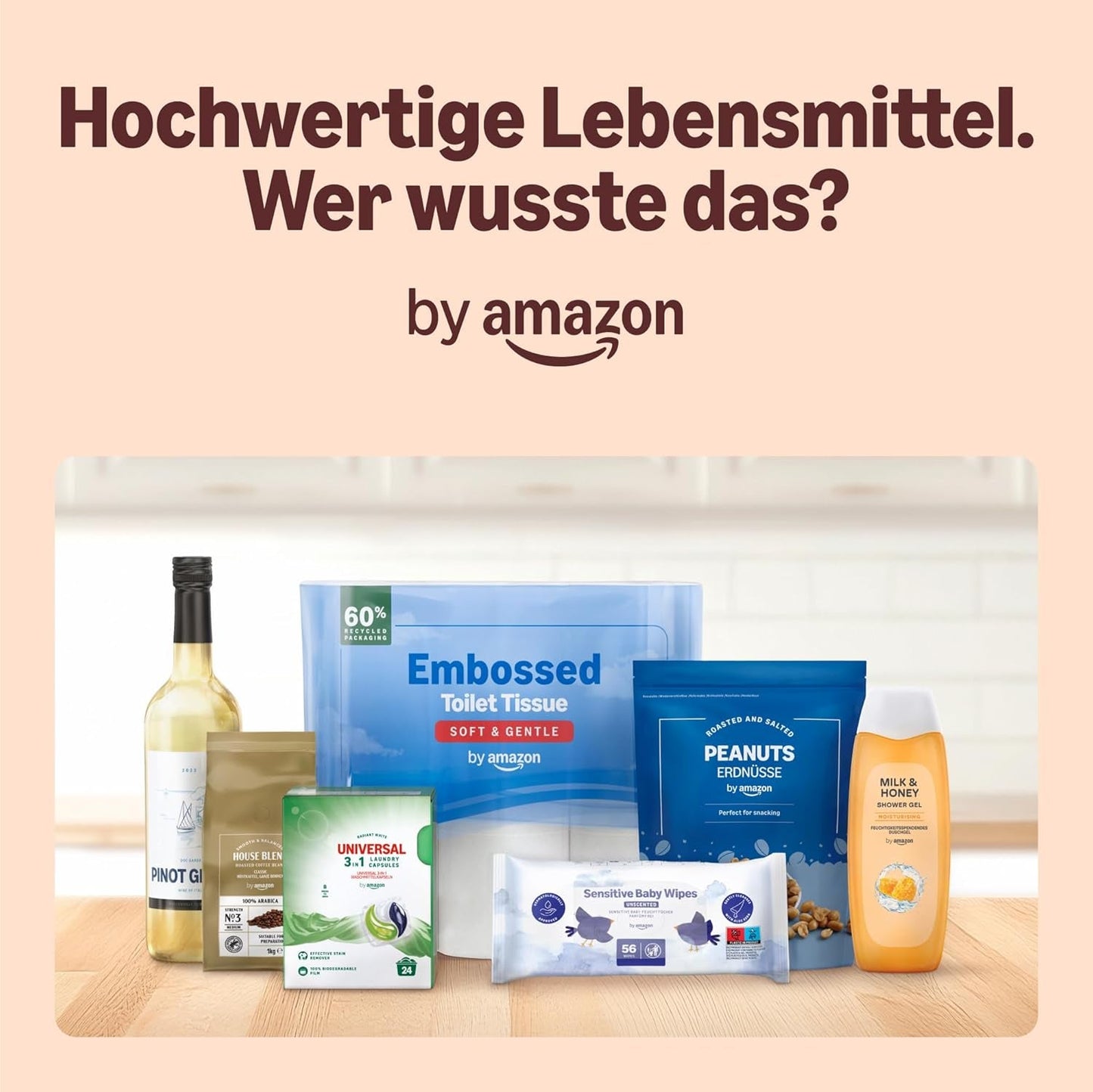 Autor: Amazon Heimkompostierbare Kaffeekapseln, kompatibel mit Nespresso, 100% kolumbianischer Arabica, 20 Stück – Rainforest Alliance-zertifiziert