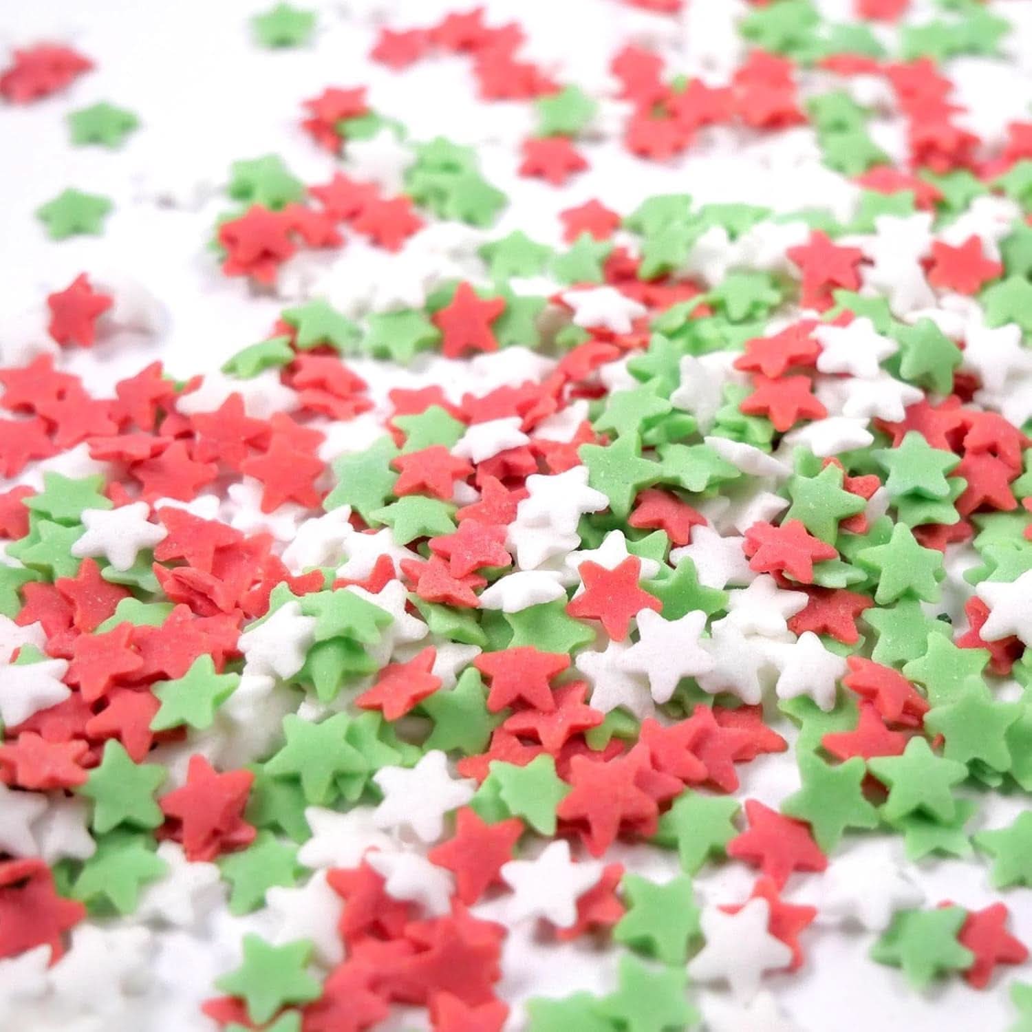 Sprinkle Hero, Christmas Stars, 40 gramów Sprinkles Naty Shop 40 gramów