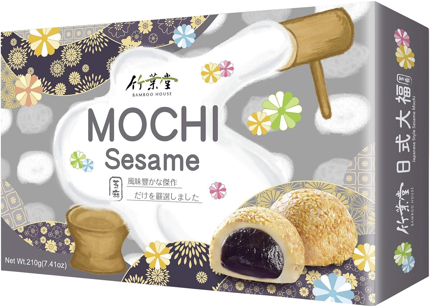 DOM BAMBUSOWY Mochi, sezam, 210 g
