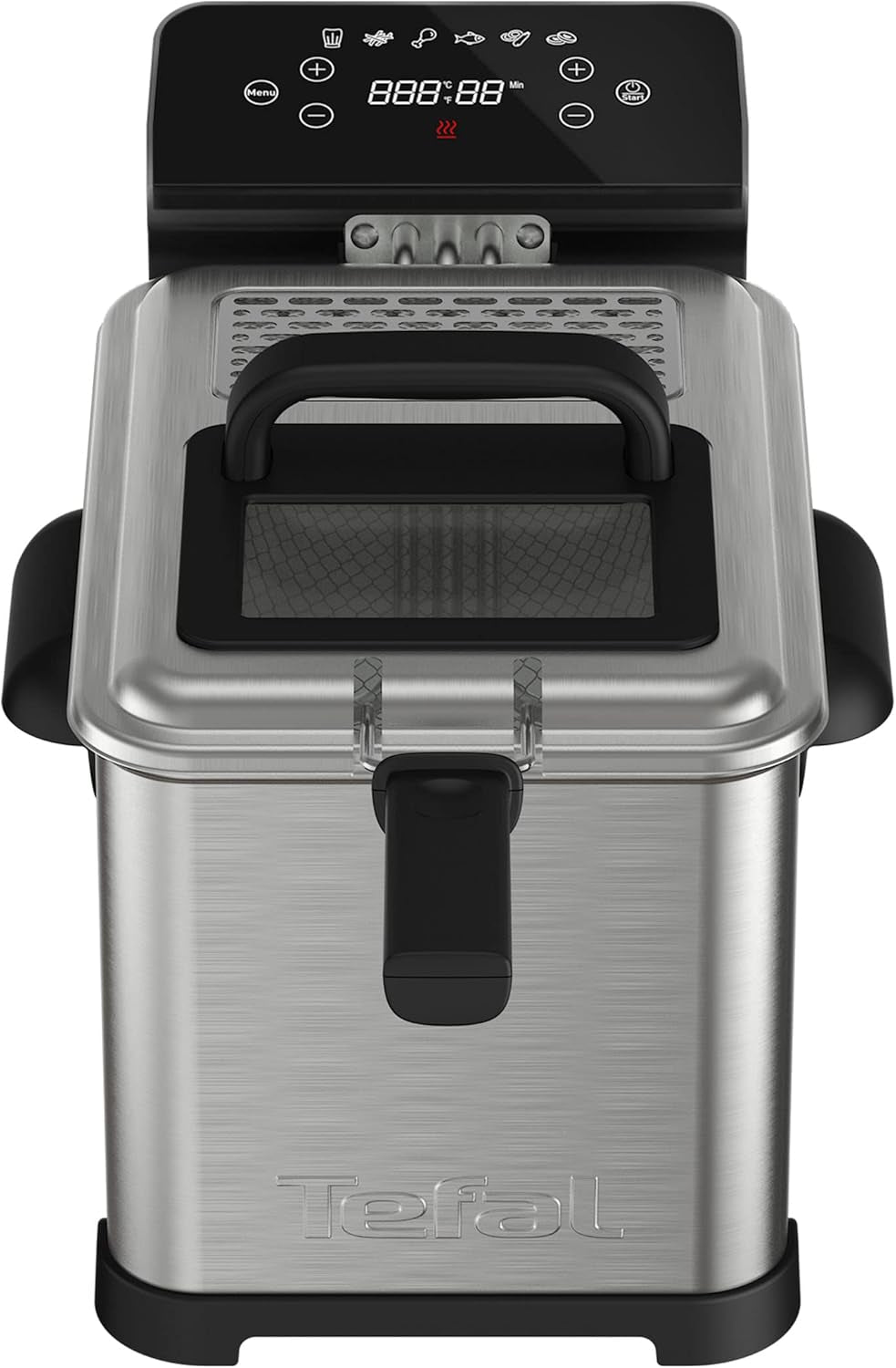 Tefal Family Pro Access 4.0L, 3000 W, półprofesjonalny, z olejem, wyjmowanym zbiornikiem oleju, technologią strefy chłodzenia Urządzenia Naty Shop Family Pro Digital Access 4.0L