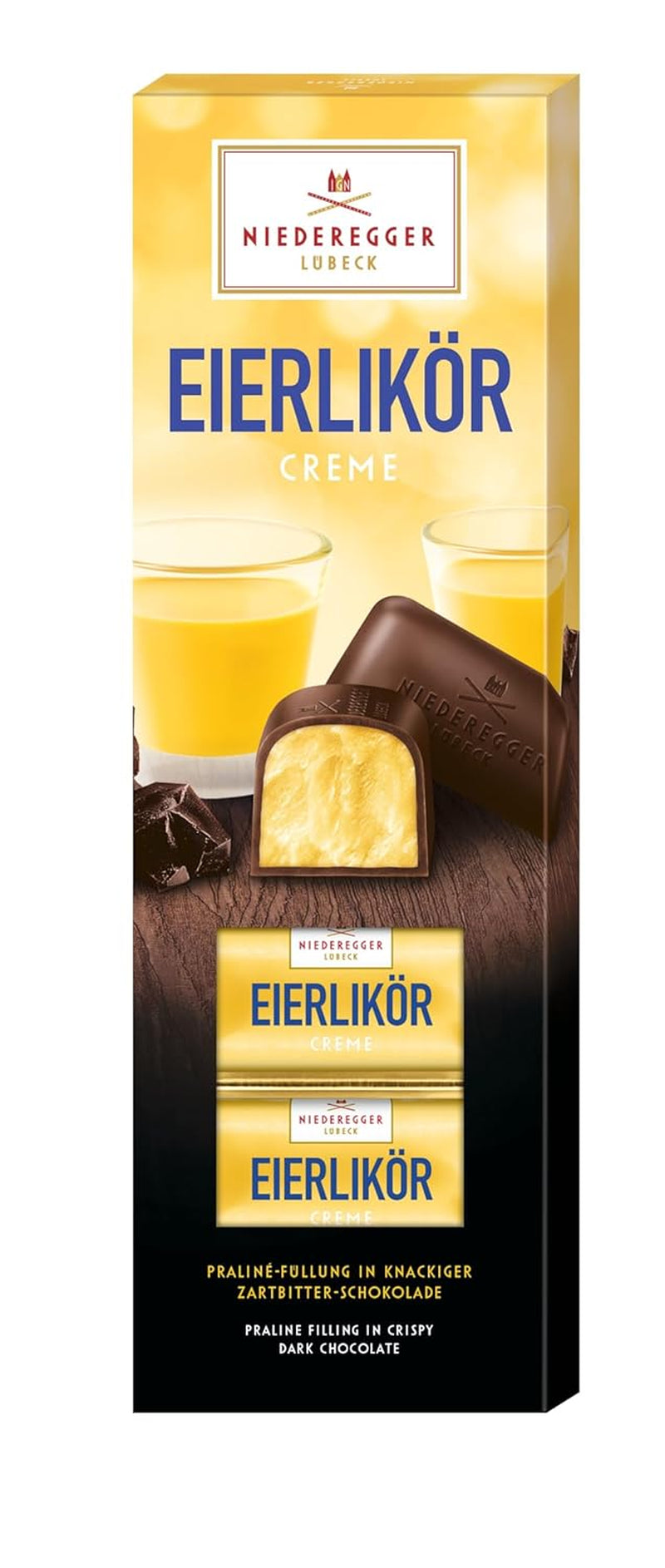 Niederegger klasyczna czekolada „Krem jajeczny” 100g