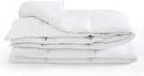 Kołdra 220X240 Cm Kołdra letnia Oekotex 100 mikrofibra zmywalna biała kołdra Kołdry i kołdry Naty Shop 220 X 240 Cm