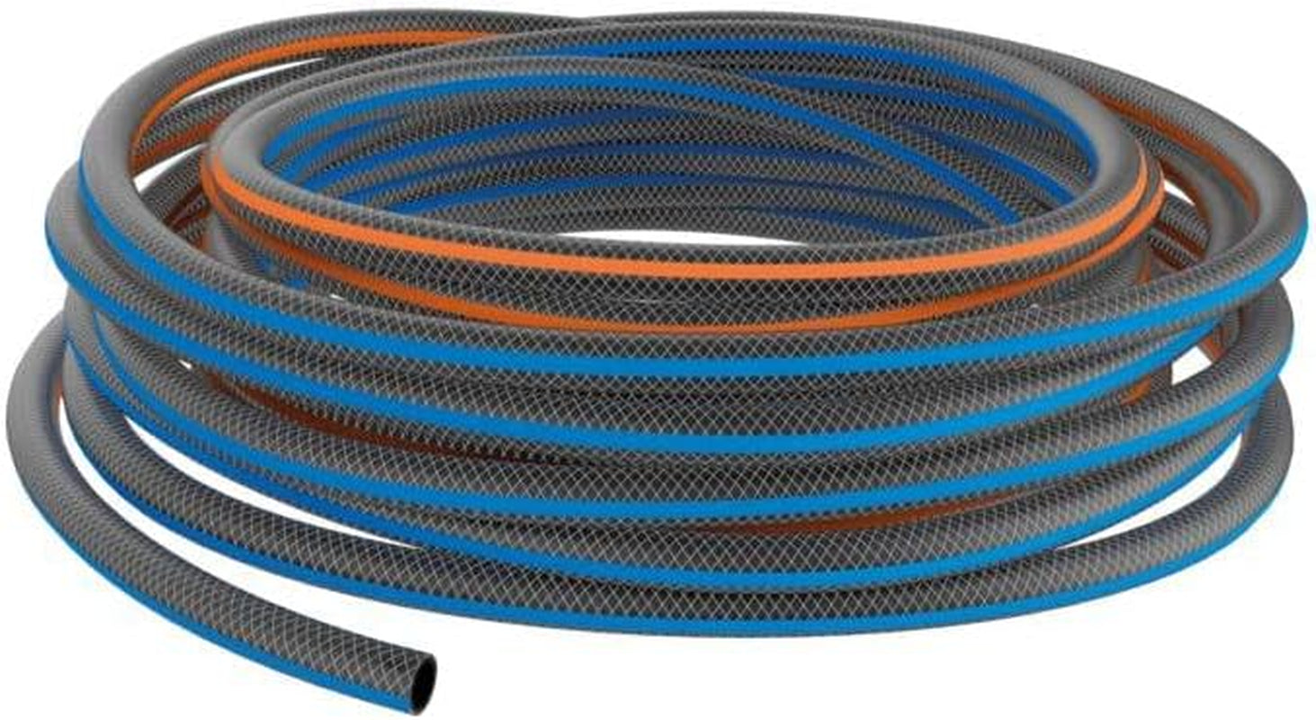 Wąż ogrodowy Fiskars S, seria X, wąż wodny do ręcznego podlewania, 13mm (1/2"), długość: 15m, złącze uniwersalne, ochrona przed promieniowaniem UV, ochrona przed mrozem, odporny na skręcanie, niebieski, 1076044